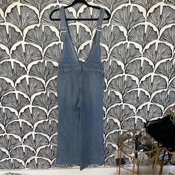 Free People A-Line Denim Overalls - Picture 5 of 8
